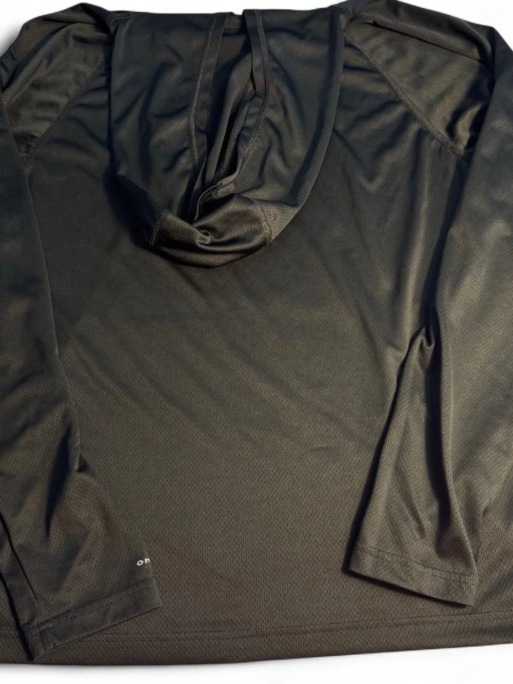 Columbia PFG Terminal Tackle Long Sleeve Hoodie Men's Medium Black Fishing Shirt